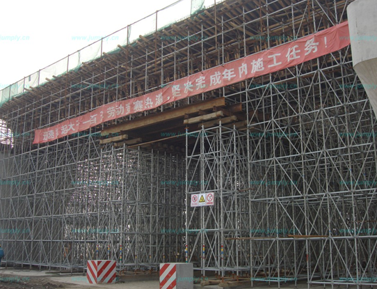 苏州高架桥承插型盘扣式钢管支架