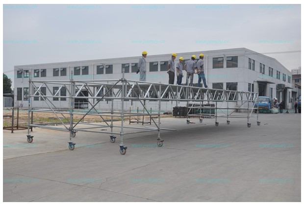 汇聚天下优点：这样的【移动脚手架】世上！