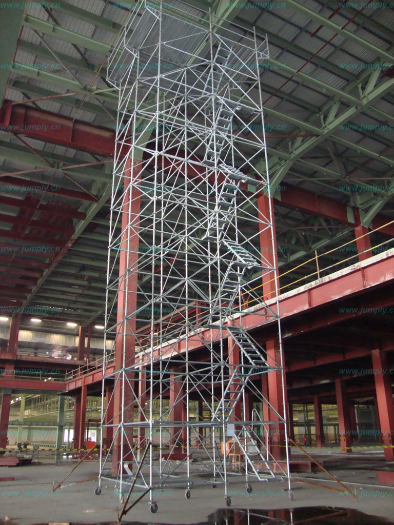 室内装修脚手架搭设搭出不一般的建筑