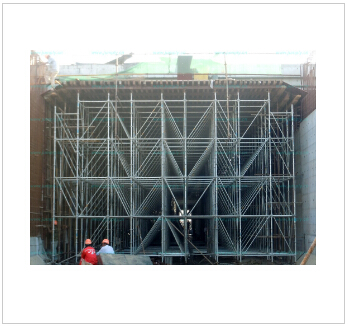 【盘扣式脚手架】一种比较可靠的建筑工具