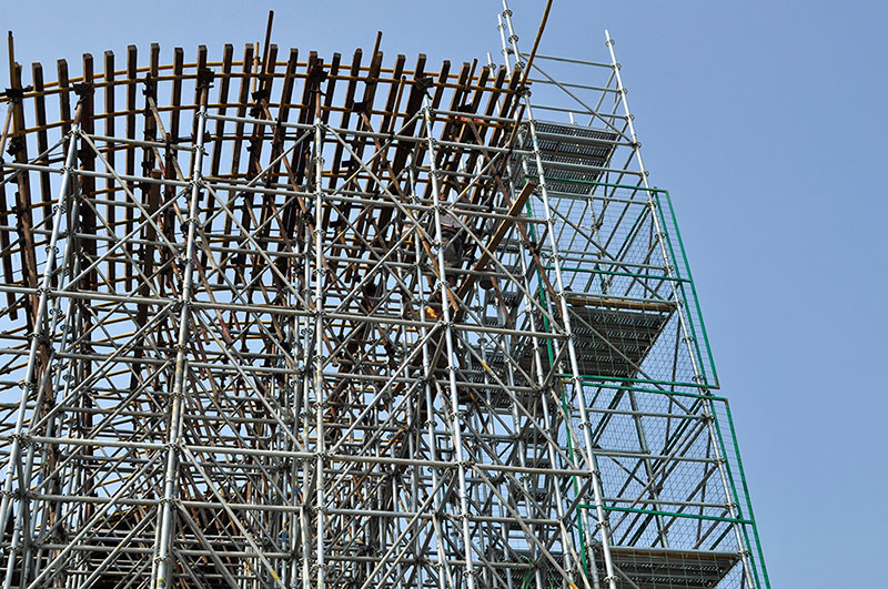 新型盘扣脚手架安装搭设要求和注意事项