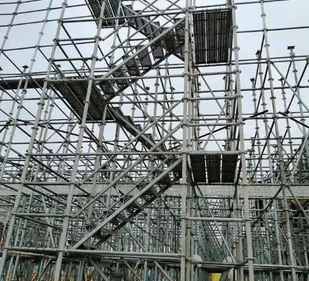 小露身手,用盘扣脚手架打造更精彩的展示空间