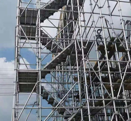 拆除盘扣脚手架时需要注意的事项